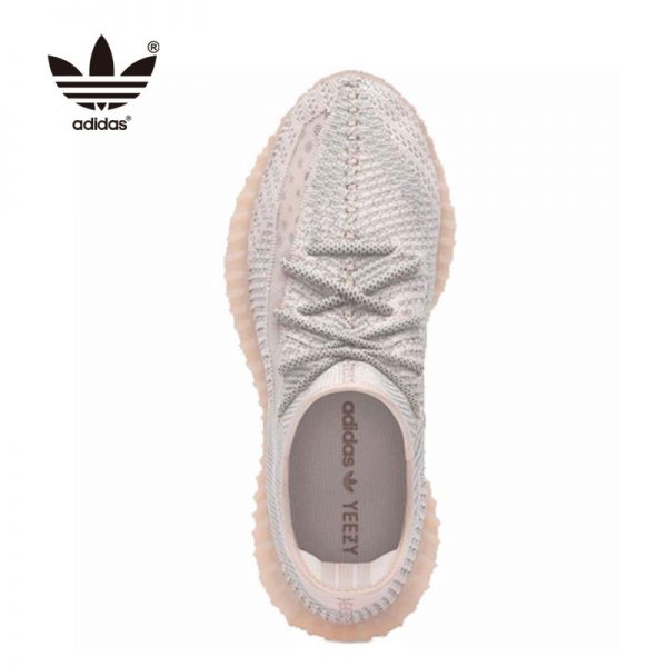 ✨任選2件9折✨ Yeezy 350 V2 Synth 亞洲限定 粉天使 鞋帶反光 跑步鞋 FV5578