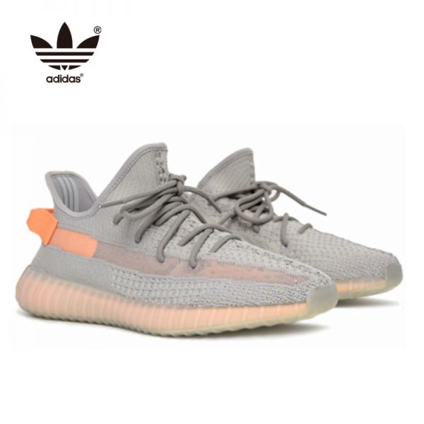 Adidas Yeezy 350 V2 True Form 歐洲限定款 耐磨透氣 運動鞋 灰橘 EG7492