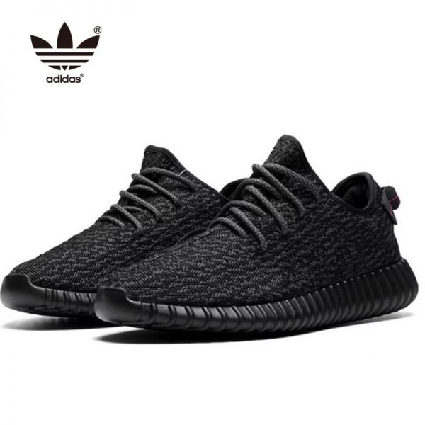 Adidas Yeezy Boost 350 Pirate Black 全黑初代 黑色 情侶款 椰子鞋 AQ2659