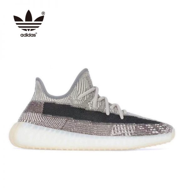 Yeezy Boost 350 V2 ZYON 椰子真爆 輕便男女 運動鞋 卡其灰 FZ1267