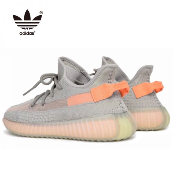 Adidas Yeezy 350 V2 True Form 歐洲限定款 耐磨透氣 運動鞋 灰橘 EG7492