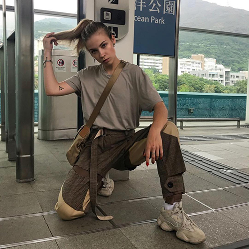 Yeezy 500穿搭