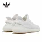 Adidas Yeezy 350 White V2 經典椰子鞋 男女輕便 舒適透氣 運動跑鞋 白色 CP9366