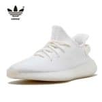 Adidas Yeezy 350 White V2 經典椰子鞋 男女輕便 舒適透氣 運動跑鞋 白色 CP9366