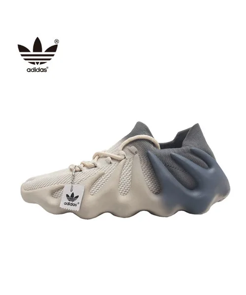 Adidas Yeezy 450 Cloud White 針織網面 休閒鞋 透氣男女 運動鞋 H68038