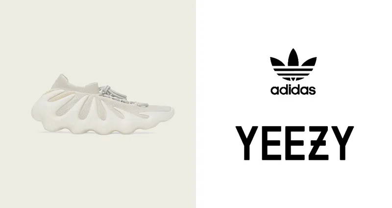 Adidas Yeezy 450 Cloud White 針織網面 休閒鞋 透氣男女 運動鞋 H68038
